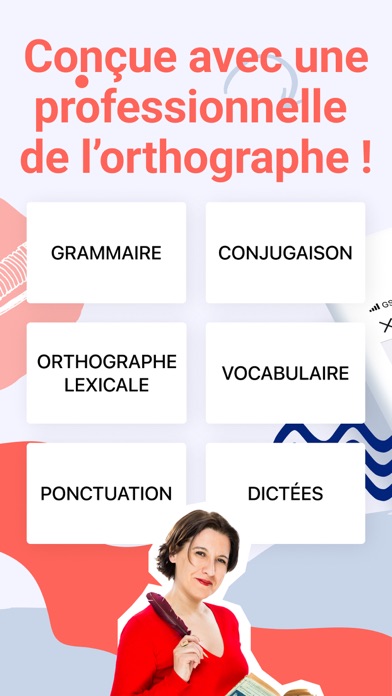 Screenshot #2 pour Orthographe : cours et quiz