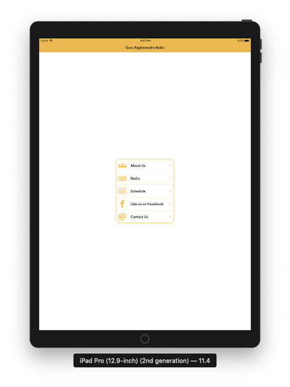 Screenshot #5 pour Guru Raghavendra Radio