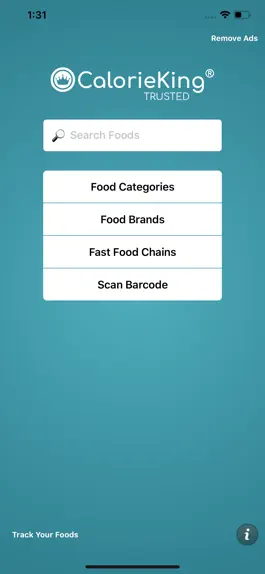 Game screenshot CalorieKing Food Search mod apk