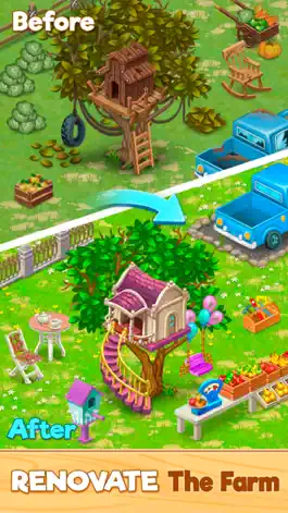 Game screenshot Granny’s Farm: Игра Три-в-ряд mod apk