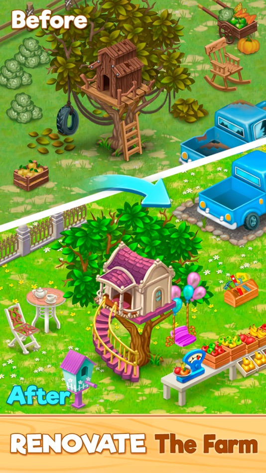 Granny’s Farm: Match-3 Game - 1.17.752 - (iOS)