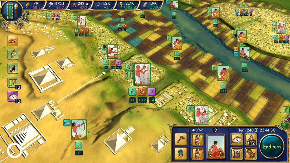 #1. Egypt: Old Kingdom (iOS) By: MIKHAIL VASILEV18619964037