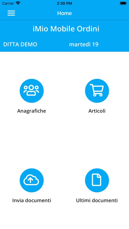 iMio Mobile Ordini Agenti