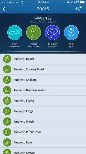 AIMS For Anger Management iPhone Screenshot 2