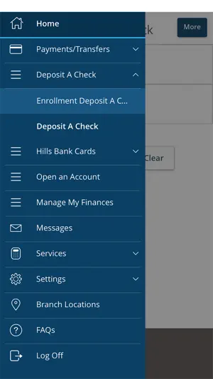Hills Bank mobile screenshot 2