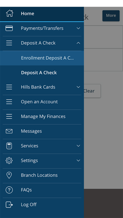 Hills Bank mobile Screenshot
