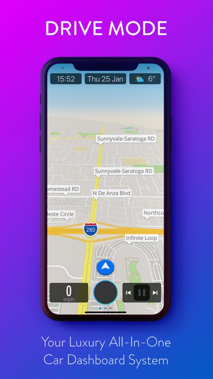 Drive Mode - Car Dashboard OS