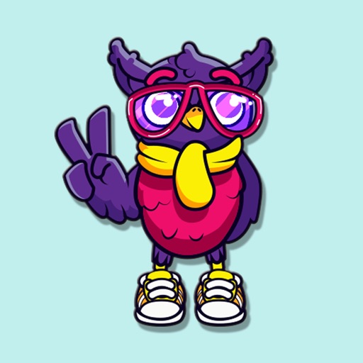 Gentle Owl Stickers icon