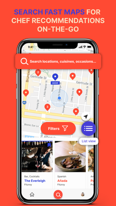 How to cancel & delete Cream - Restaurant Finder from iphone & ipad 2