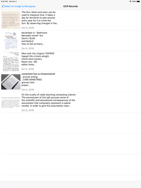 Screenshot #6 pour Handwriting OCR