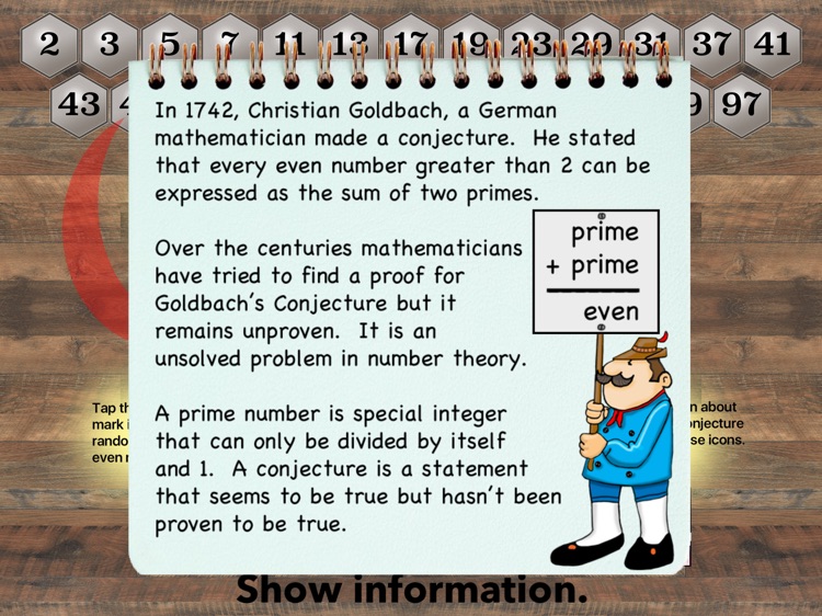 Goldbach's Conjecture screenshot-3