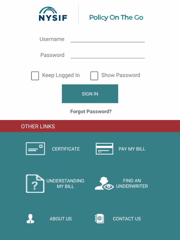 App screenshot