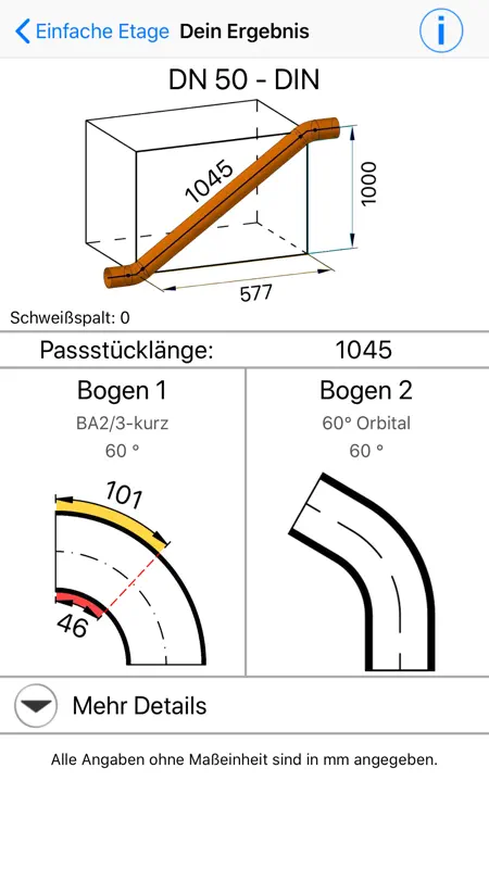 Hygienie Rohr App DIN screenshot 4 of 8