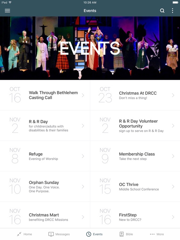 Damascus Road Community Church iPad screenshot 3 - Lifestyle app