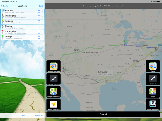 Screenshot #3 for Best Route Optimizer