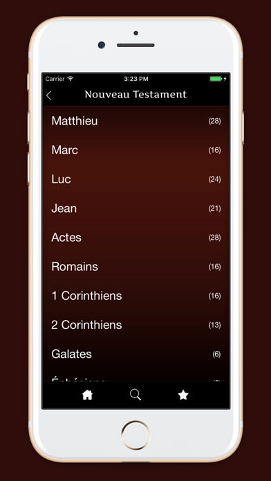 La Sainte Bible - français Screenshot