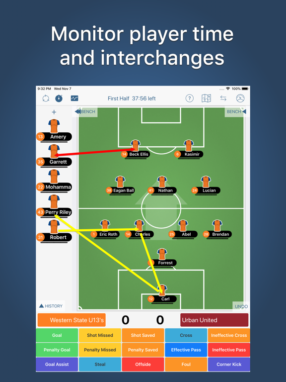 Great Coach Soccer iPad screenshot 4 - Sports app