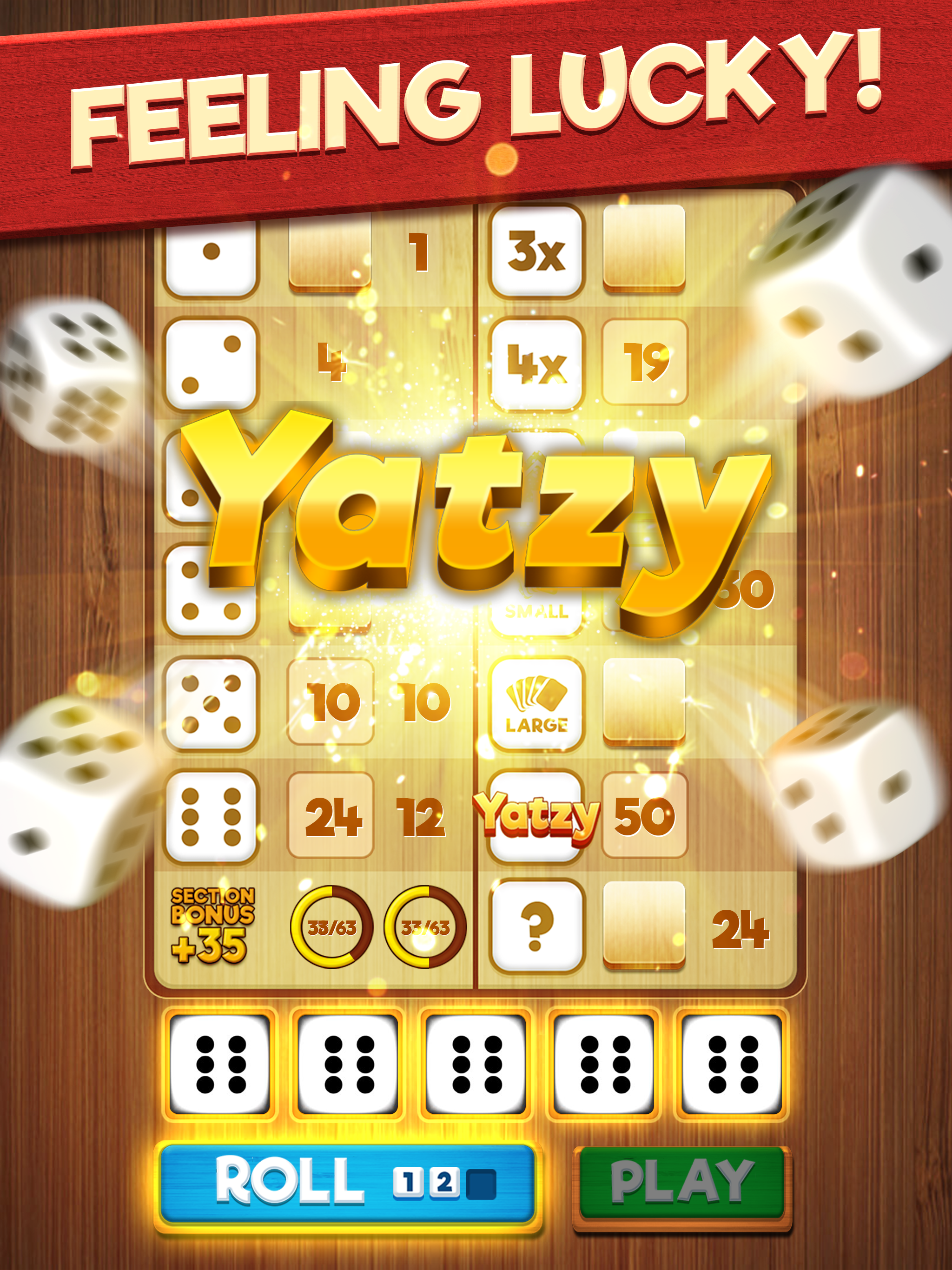 US Yatzy - Poker Dice Roller