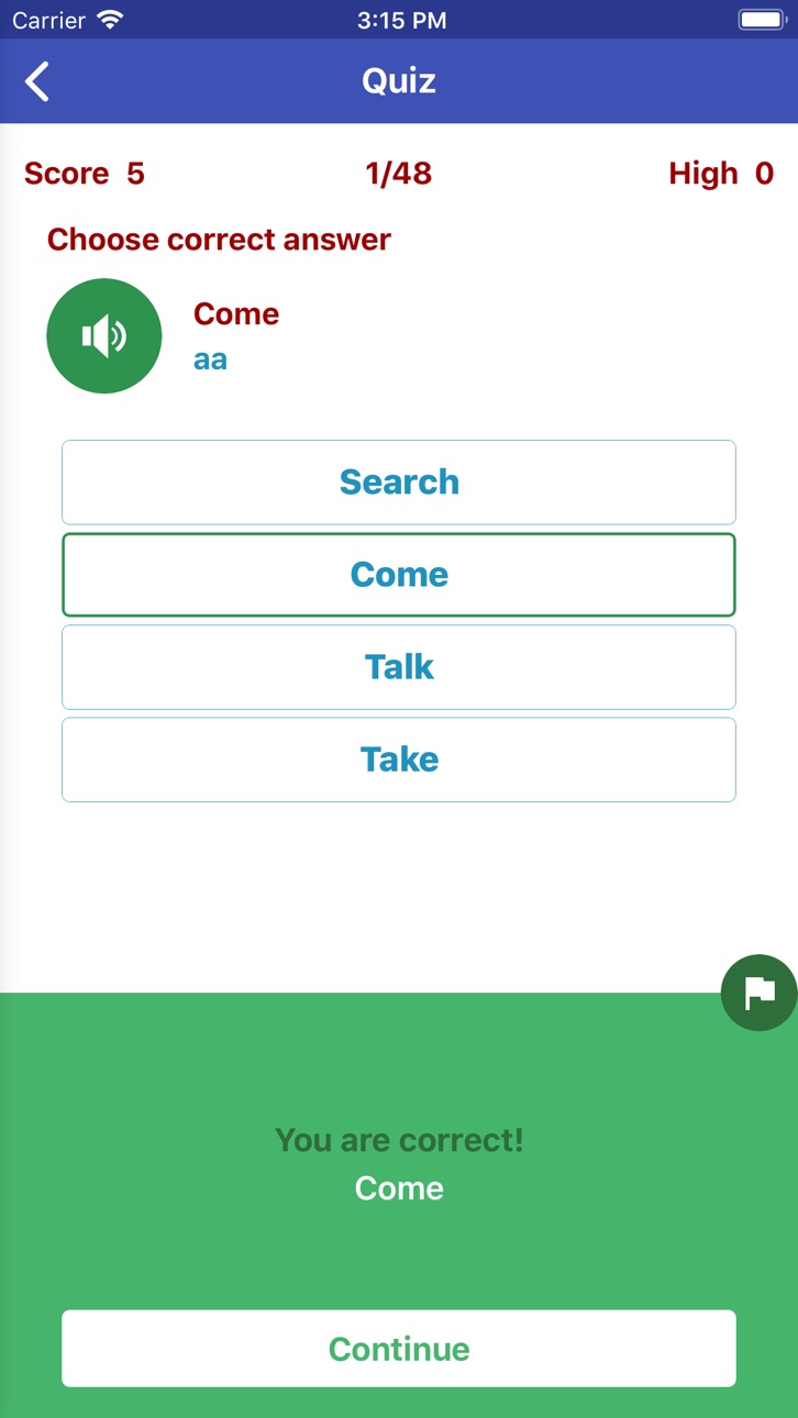 iPhone screenshot