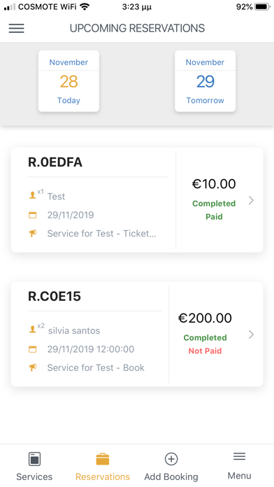 App screenshot