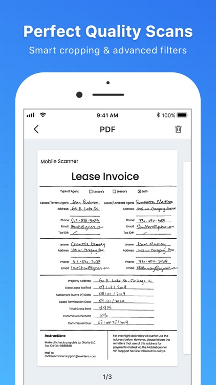Mobile Scanner - Scan to PDF