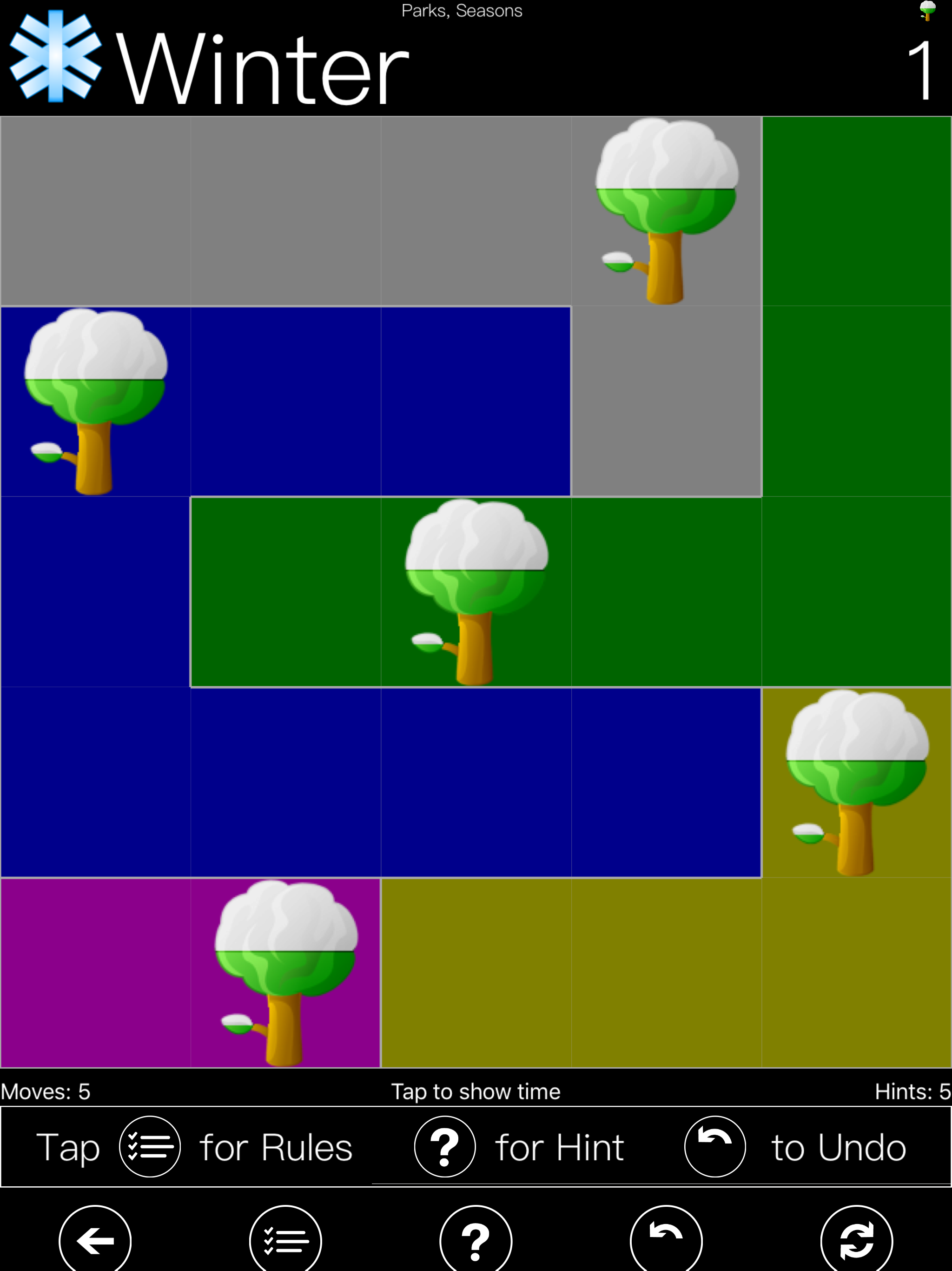 Parks Seasons - Logic Game