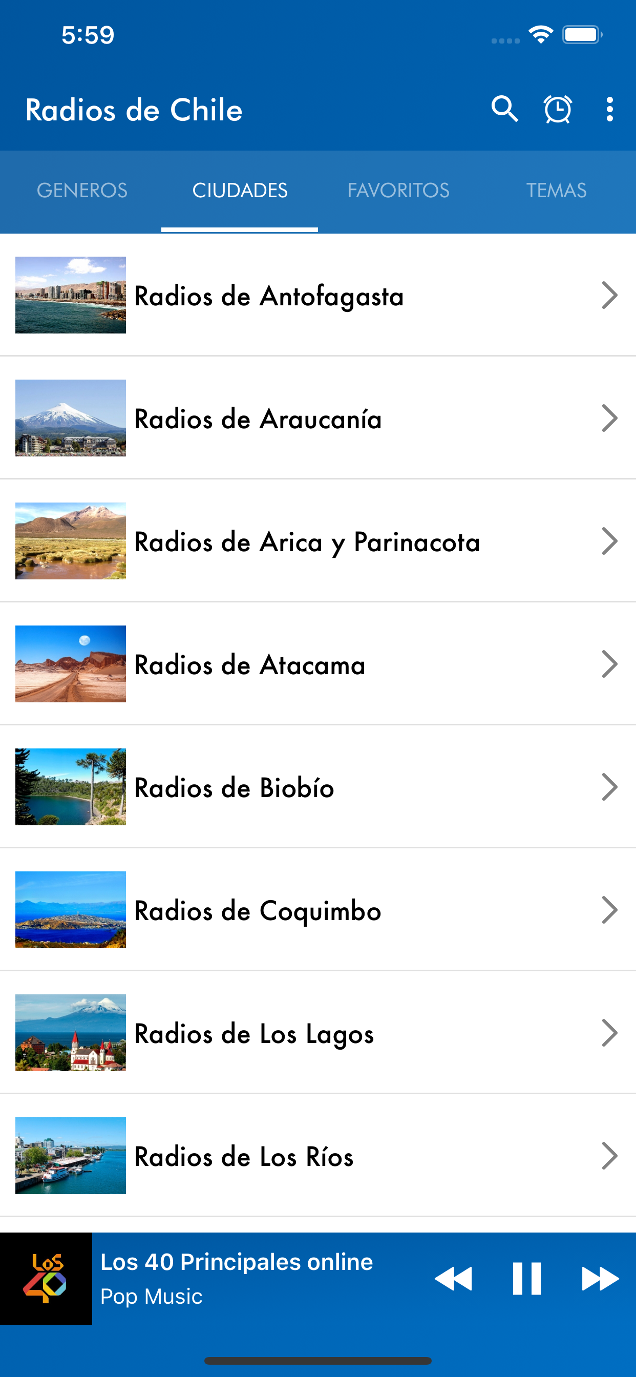 +Radios de Chile screenshot 4