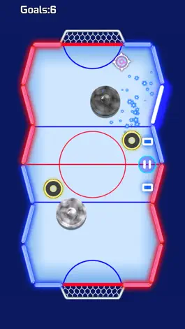 Game screenshot Glow Hockey Strike apk