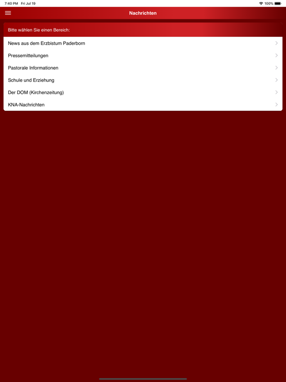 Screenshot #5 pour Erzbistum Paderborn App