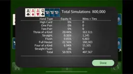 stud poker odds iphone screenshot 2