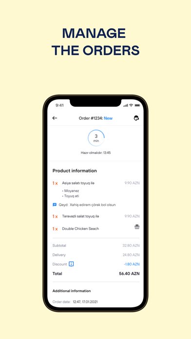Fooderos Business Screenshot