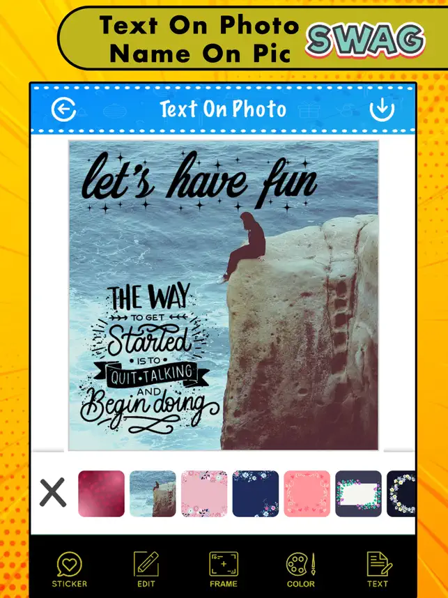 Screenshot 2 Text On Photo - Name On Pic iphone
