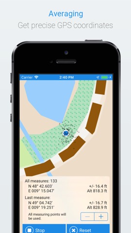 GPS Averagingのおすすめ画像1