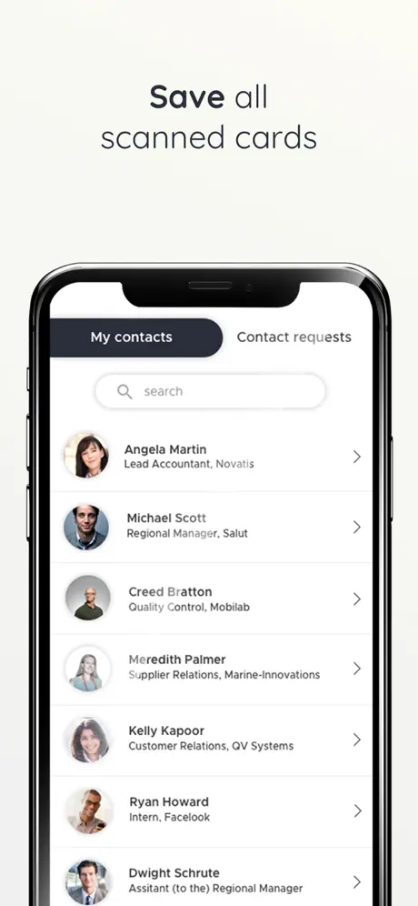 Salut - Business Cards Scanner