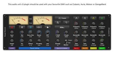 Visual Reverb AUv3 Plugin
