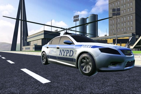 Police Flying Car 3D Simulatorのおすすめ画像1