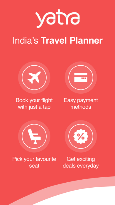 Screenshot #1 pour Yatra - Flights, Hotels & Cabs