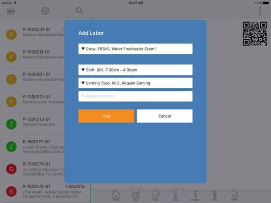 InField Mobile - Crew iPad screenshot 2 - Business app