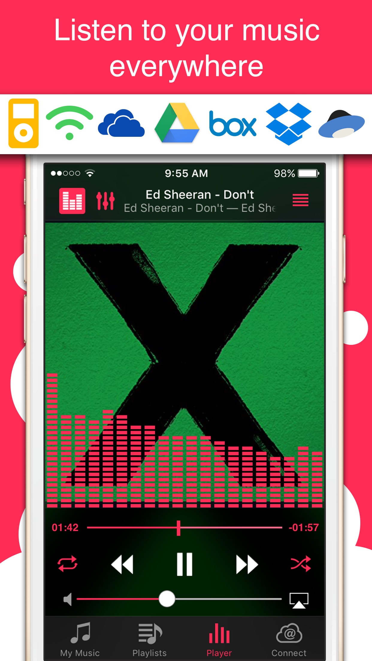 Screenshot do app Stream Music Player