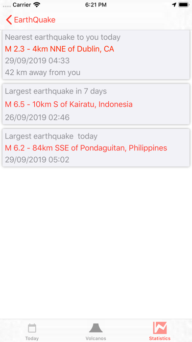 EarthQuakes Map & Volcanoesのおすすめ画像6