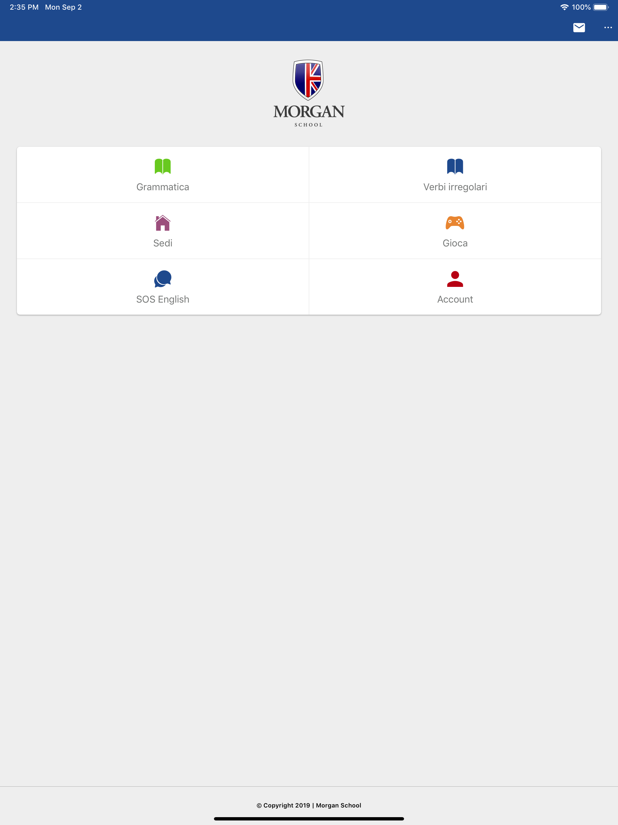 Morgan School App