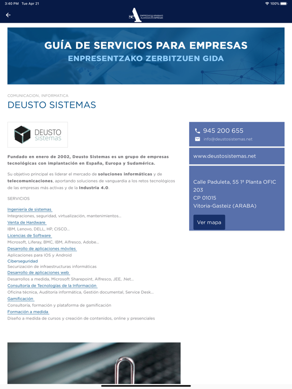 Screenshot #6 pour Guía de servicios SEA