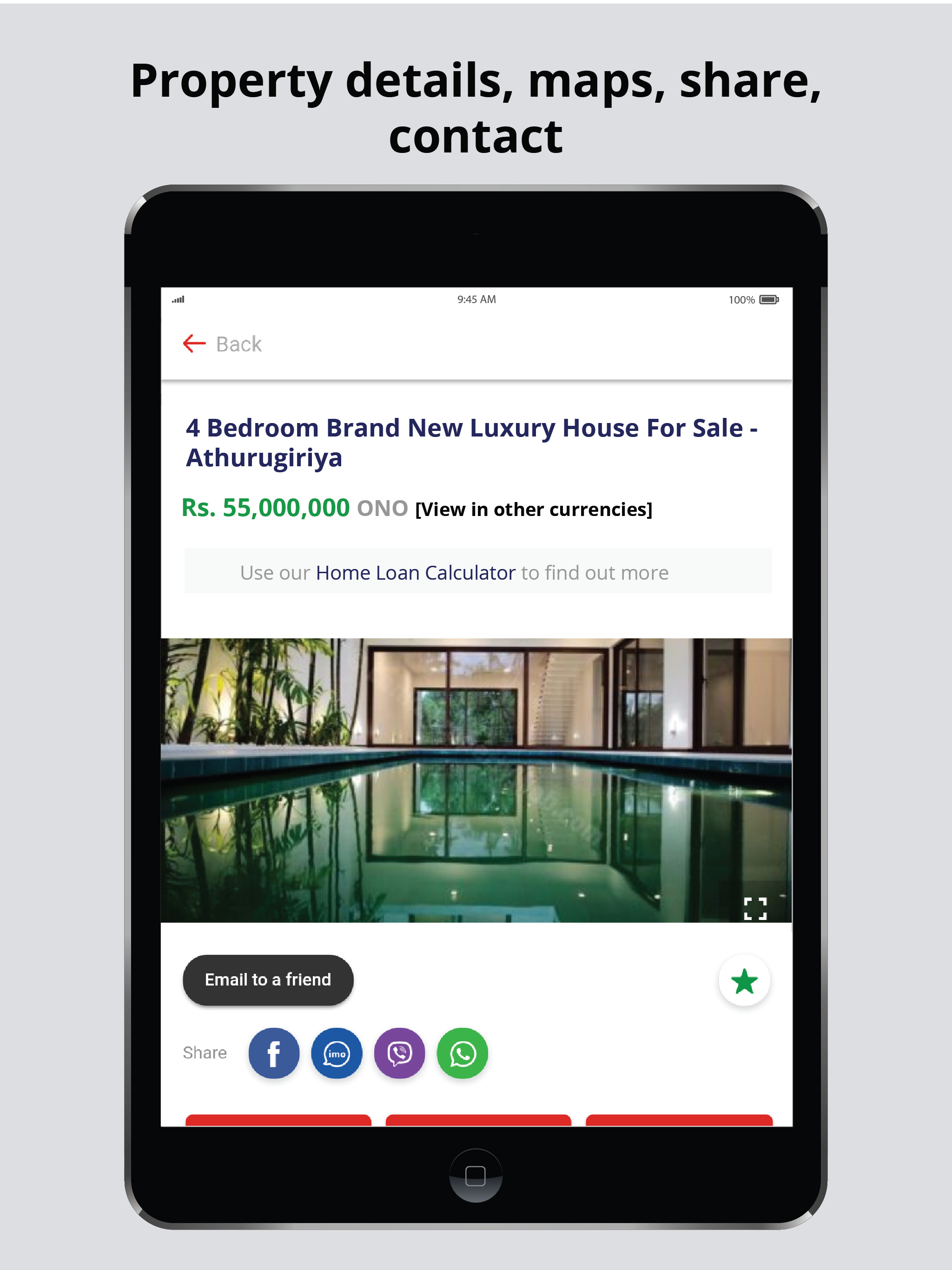 LankaPropertyWeb Property App