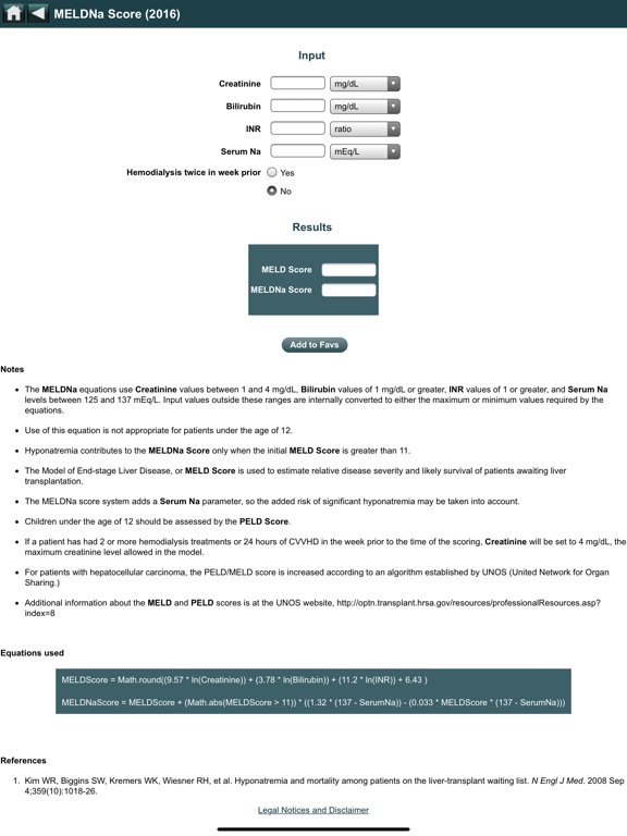 Screenshot #6 pour EBMcalc G.I.