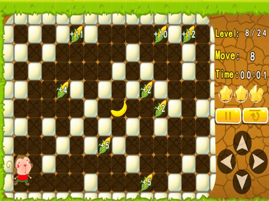 Monkey find the way to bananas iPad screenshot 4 - Entertainment app