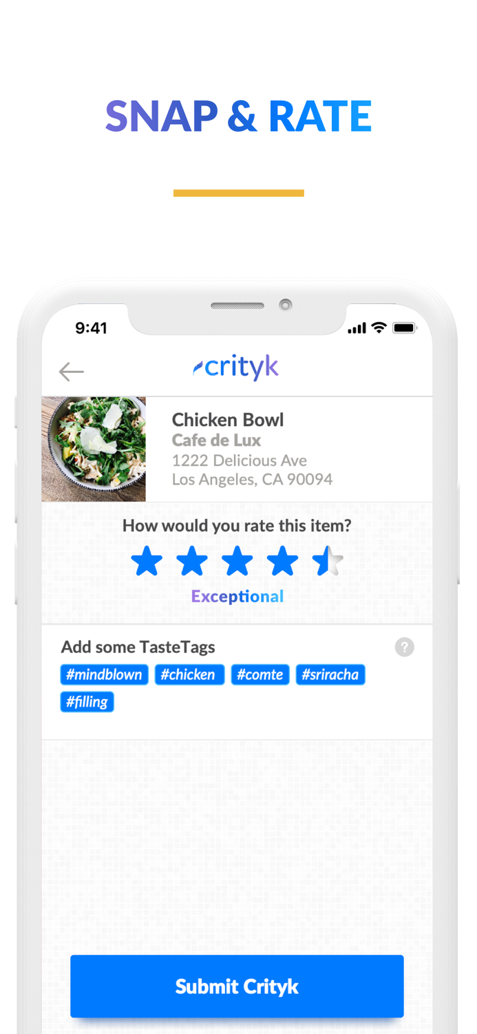 Crityk - Know What To Eat