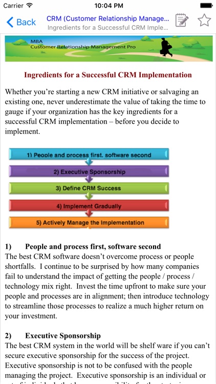 MBA CRM Management