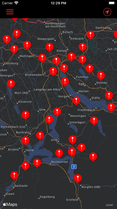 Screenshot #1 pour Crypto Map