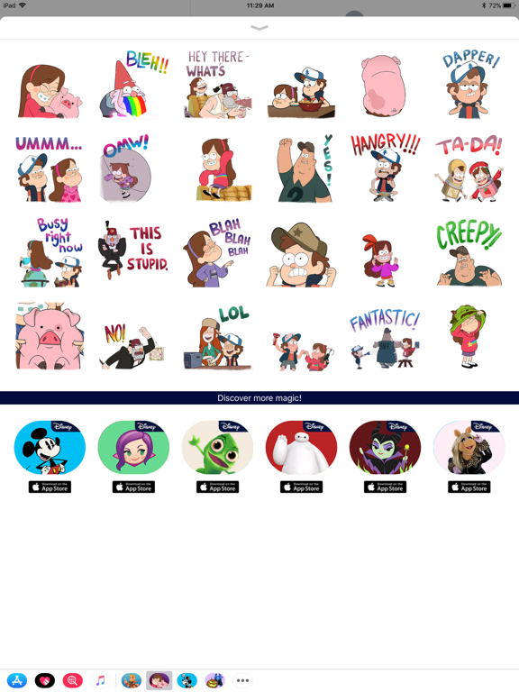 Screenshot #4 pour Disney Stickers: Gravity Falls