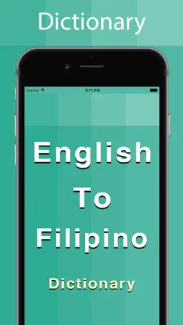 Game screenshot Filipino Dictionary Offline mod apk
